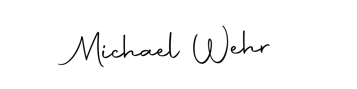 You should practise on your own different ways (Autography-DOLnW) to write your name (Michael Wehr) in signature. don't let someone else do it for you. Michael Wehr signature style 10 images and pictures png