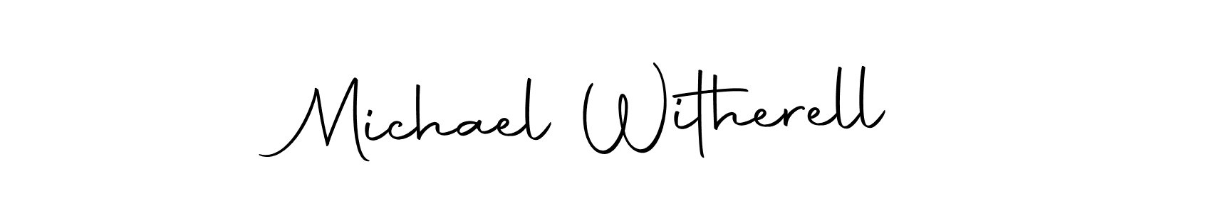 You should practise on your own different ways (Autography-DOLnW) to write your name (Michael Witherell) in signature. don't let someone else do it for you. Michael Witherell signature style 10 images and pictures png