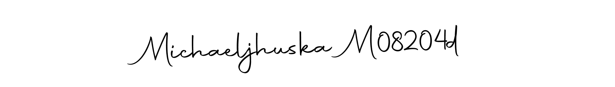 This is the best signature style for the Michaeljhuska M08204d name. Also you like these signature font (Autography-DOLnW). Mix name signature. Michaeljhuska M08204d signature style 10 images and pictures png