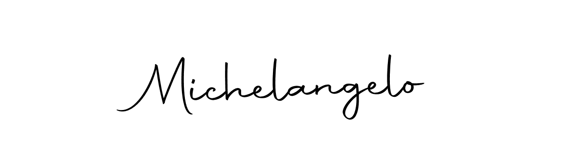 Create a beautiful signature design for name Michelangelo. With this signature (Autography-DOLnW) fonts, you can make a handwritten signature for free. Michelangelo signature style 10 images and pictures png