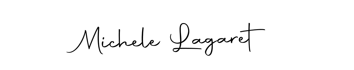 How to make Michele Lagaret signature? Autography-DOLnW is a professional autograph style. Create handwritten signature for Michele Lagaret name. Michele Lagaret signature style 10 images and pictures png
