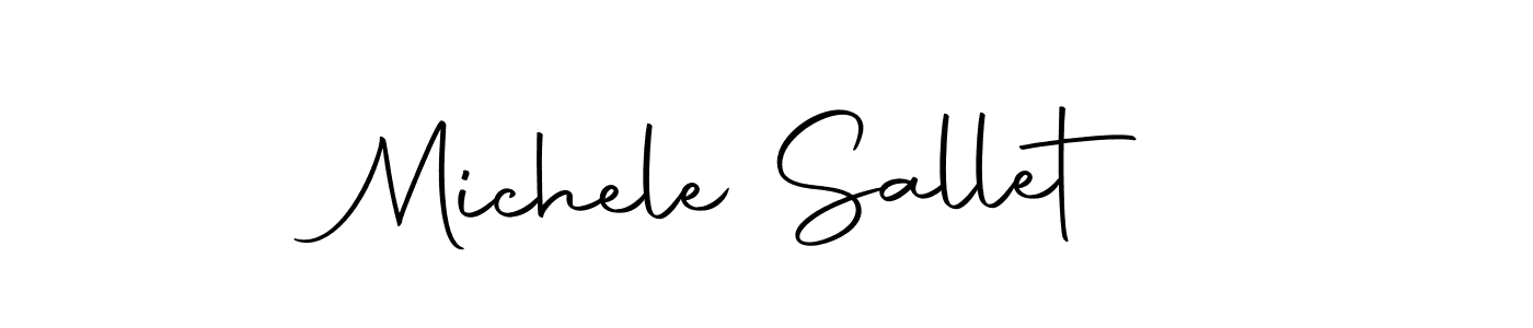 Here are the top 10 professional signature styles for the name Michele Sallet. These are the best autograph styles you can use for your name. Michele Sallet signature style 10 images and pictures png