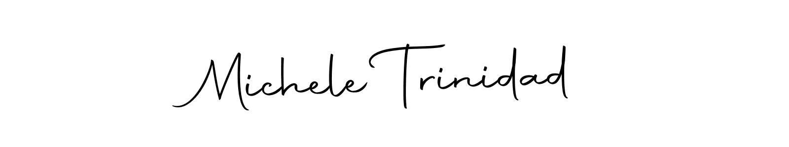 How to make Michele Trinidad signature? Autography-DOLnW is a professional autograph style. Create handwritten signature for Michele Trinidad name. Michele Trinidad signature style 10 images and pictures png