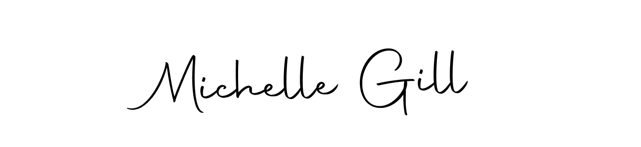 if you are searching for the best signature style for your name Michelle Gill. so please give up your signature search. here we have designed multiple signature styles  using Autography-DOLnW. Michelle Gill signature style 10 images and pictures png