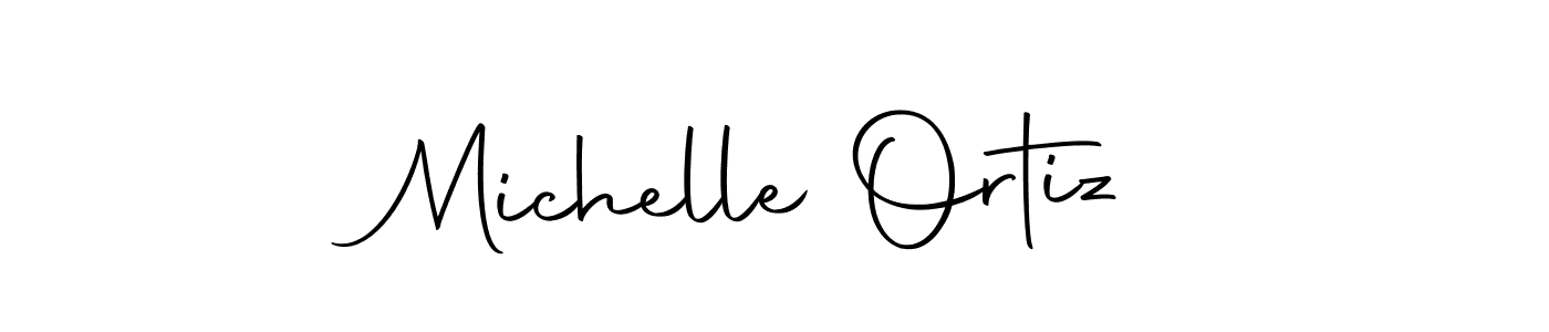 Use a signature maker to create a handwritten signature online. With this signature software, you can design (Autography-DOLnW) your own signature for name Michelle Ortiz. Michelle Ortiz signature style 10 images and pictures png