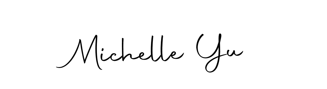 The best way (Autography-DOLnW) to make a short signature is to pick only two or three words in your name. The name Michelle Yu include a total of six letters. For converting this name. Michelle Yu signature style 10 images and pictures png