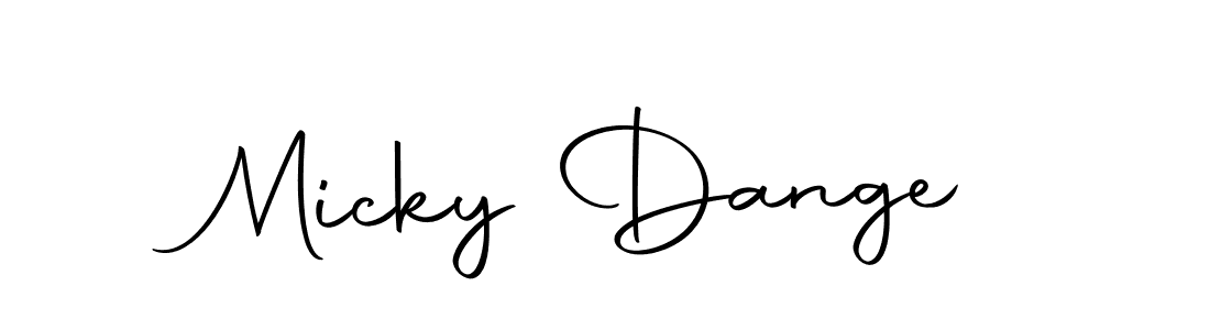 It looks lik you need a new signature style for name Micky Dange. Design unique handwritten (Autography-DOLnW) signature with our free signature maker in just a few clicks. Micky Dange signature style 10 images and pictures png