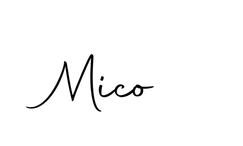 You should practise on your own different ways (Autography-DOLnW) to write your name (Mico ) in signature. don't let someone else do it for you. Mico  signature style 10 images and pictures png