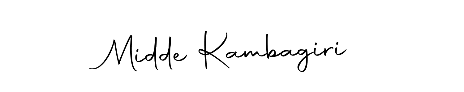 It looks lik you need a new signature style for name Midde Kambagiri. Design unique handwritten (Autography-DOLnW) signature with our free signature maker in just a few clicks. Midde Kambagiri signature style 10 images and pictures png