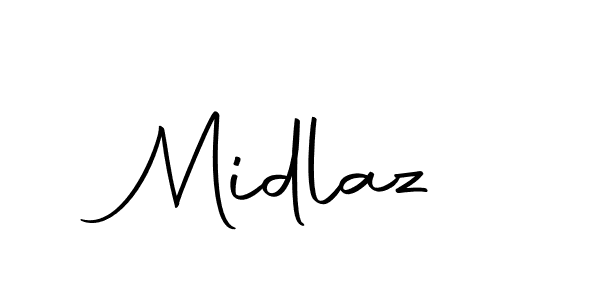 How to make Midlaz name signature. Use Autography-DOLnW style for creating short signs online. This is the latest handwritten sign. Midlaz signature style 10 images and pictures png