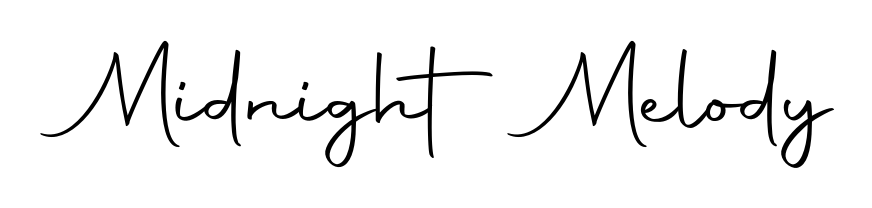 Transform the name Midnight Melody into a signature masterpiece using Autography-DOLnW font. Ideal for photographers, artists, and creators looking for watermarks. Midnight Melody signature style 10 images and pictures png