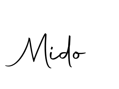 if you are searching for the best signature style for your name Mido. so please give up your signature search. here we have designed multiple signature styles  using Autography-DOLnW. Mido signature style 10 images and pictures png