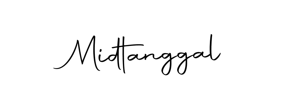 How to make Midtanggal signature? Autography-DOLnW is a professional autograph style. Create handwritten signature for Midtanggal name. Midtanggal signature style 10 images and pictures png