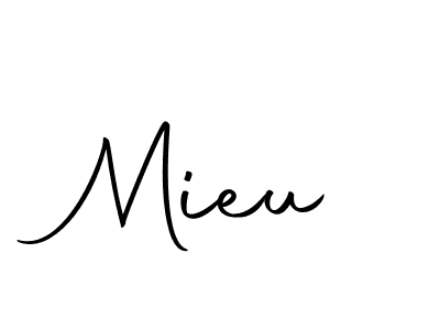 How to make Mieu signature? Autography-DOLnW is a professional autograph style. Create handwritten signature for Mieu name. Mieu signature style 10 images and pictures png