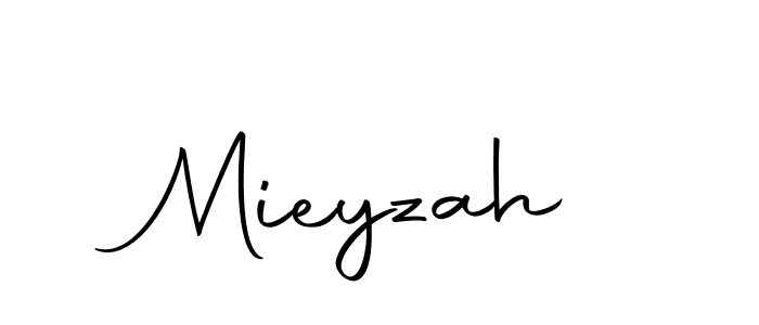 Use a signature maker to create a handwritten signature online. With this signature software, you can design (Autography-DOLnW) your own signature for name Mieyzah. Mieyzah signature style 10 images and pictures png