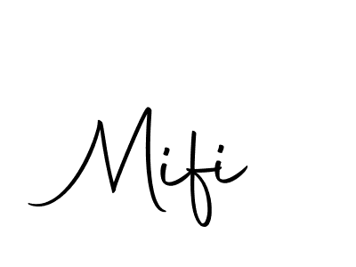 You should practise on your own different ways (Autography-DOLnW) to write your name (Mifi) in signature. don't let someone else do it for you. Mifi signature style 10 images and pictures png