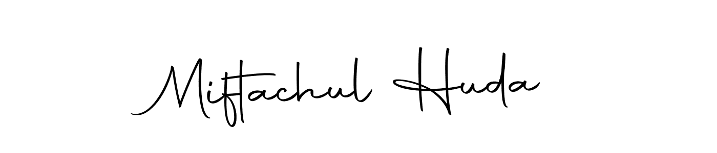 Similarly Autography-DOLnW is the best handwritten signature design. Signature creator online .You can use it as an online autograph creator for name Miftachul Huda. Miftachul Huda signature style 10 images and pictures png
