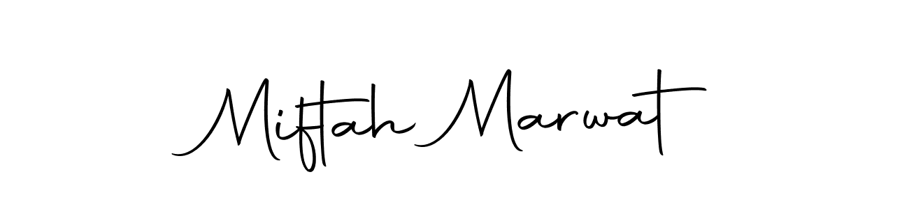 Miftah Marwat stylish signature style. Best Handwritten Sign (Autography-DOLnW) for my name. Handwritten Signature Collection Ideas for my name Miftah Marwat. Miftah Marwat signature style 10 images and pictures png