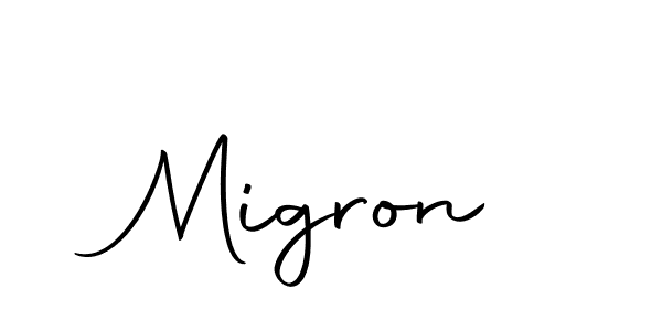 if you are searching for the best signature style for your name Migron. so please give up your signature search. here we have designed multiple signature styles  using Autography-DOLnW. Migron signature style 10 images and pictures png