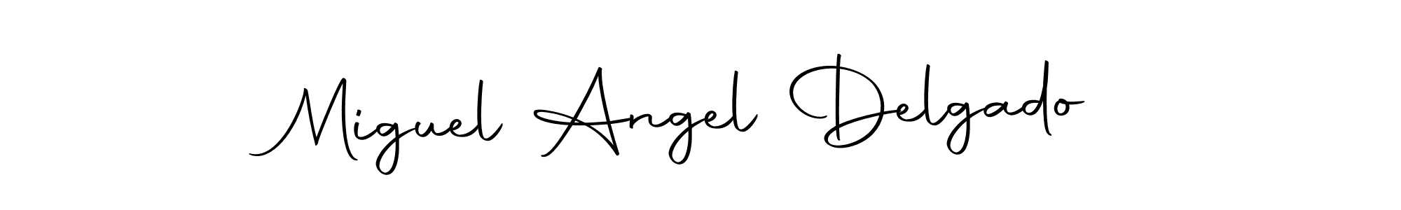 Create a beautiful signature design for name Miguel Angel Delgado. With this signature (Autography-DOLnW) fonts, you can make a handwritten signature for free. Miguel Angel Delgado signature style 10 images and pictures png