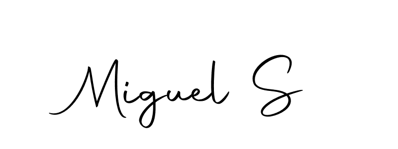 Also we have Miguel S name is the best signature style. Create professional handwritten signature collection using Autography-DOLnW autograph style. Miguel S signature style 10 images and pictures png