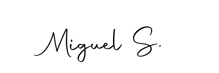 Here are the top 10 professional signature styles for the name Miguel S.. These are the best autograph styles you can use for your name. Miguel S. signature style 10 images and pictures png