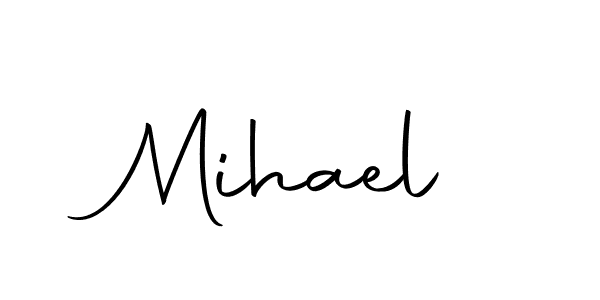 Make a beautiful signature design for name Mihael. With this signature (Autography-DOLnW) style, you can create a handwritten signature for free. Mihael signature style 10 images and pictures png