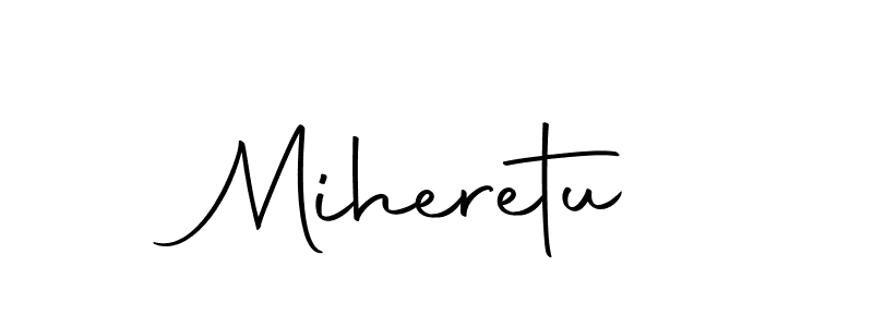 You can use this online signature creator to create a handwritten signature for the name Miheretu. This is the best online autograph maker. Miheretu signature style 10 images and pictures png