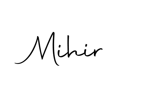 Also we have Mihir name is the best signature style. Create professional handwritten signature collection using Autography-DOLnW autograph style. Mihir signature style 10 images and pictures png