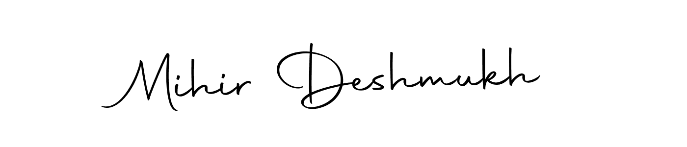 It looks lik you need a new signature style for name Mihir Deshmukh. Design unique handwritten (Autography-DOLnW) signature with our free signature maker in just a few clicks. Mihir Deshmukh signature style 10 images and pictures png