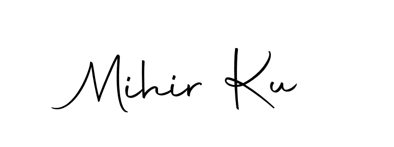 Here are the top 10 professional signature styles for the name Mihir Ku. These are the best autograph styles you can use for your name. Mihir Ku signature style 10 images and pictures png