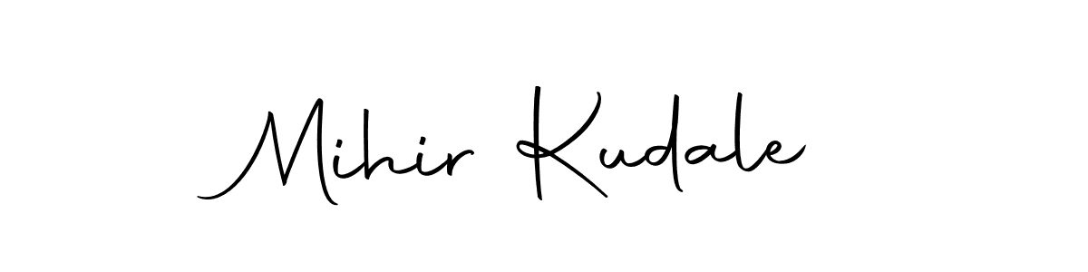 You should practise on your own different ways (Autography-DOLnW) to write your name (Mihir Kudale) in signature. don't let someone else do it for you. Mihir Kudale signature style 10 images and pictures png