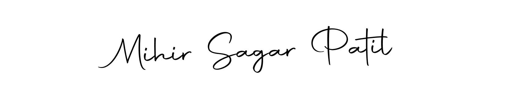 Make a beautiful signature design for name Mihir Sagar Patil. Use this online signature maker to create a handwritten signature for free. Mihir Sagar Patil signature style 10 images and pictures png