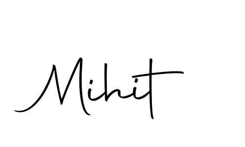 The best way (Autography-DOLnW) to make a short signature is to pick only two or three words in your name. The name Mihit include a total of six letters. For converting this name. Mihit signature style 10 images and pictures png