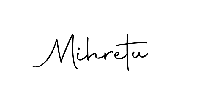 How to make Mihretu name signature. Use Autography-DOLnW style for creating short signs online. This is the latest handwritten sign. Mihretu signature style 10 images and pictures png