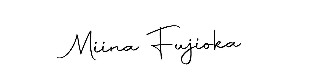 You can use this online signature creator to create a handwritten signature for the name Miina Fujioka. This is the best online autograph maker. Miina Fujioka signature style 10 images and pictures png