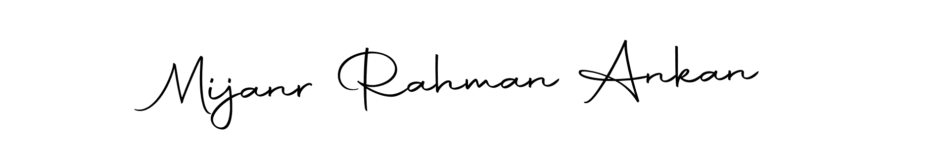 Mijanr Rahman Ankan stylish signature style. Best Handwritten Sign (Autography-DOLnW) for my name. Handwritten Signature Collection Ideas for my name Mijanr Rahman Ankan. Mijanr Rahman Ankan signature style 10 images and pictures png