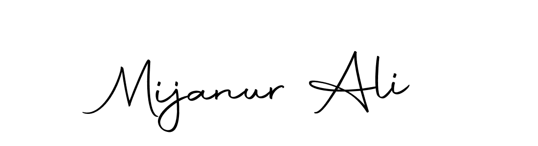 Design your own signature with our free online signature maker. With this signature software, you can create a handwritten (Autography-DOLnW) signature for name Mijanur Ali. Mijanur Ali signature style 10 images and pictures png