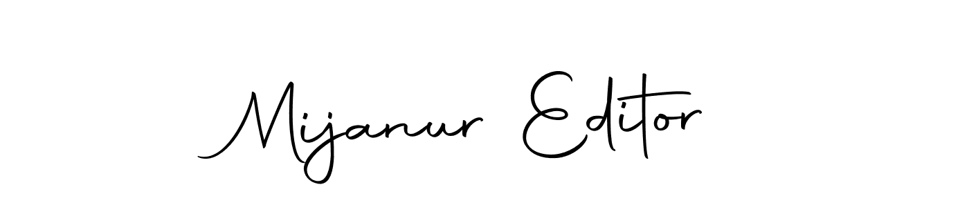 Once you've used our free online signature maker to create your best signature Autography-DOLnW style, it's time to enjoy all of the benefits that Mijanur Editor name signing documents. Mijanur Editor signature style 10 images and pictures png