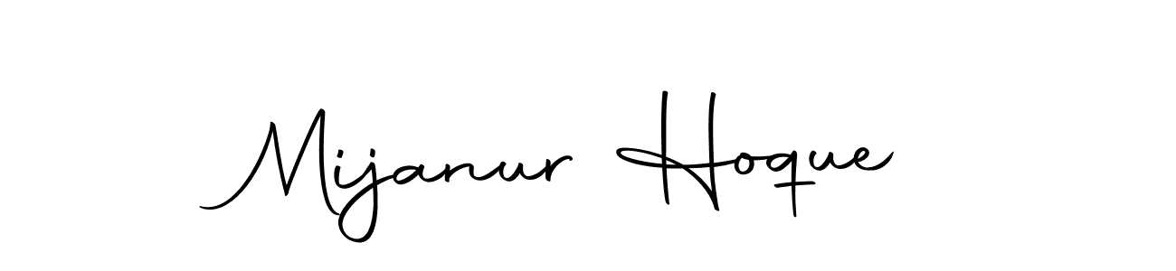 Create a beautiful signature design for name Mijanur Hoque. With this signature (Autography-DOLnW) fonts, you can make a handwritten signature for free. Mijanur Hoque signature style 10 images and pictures png