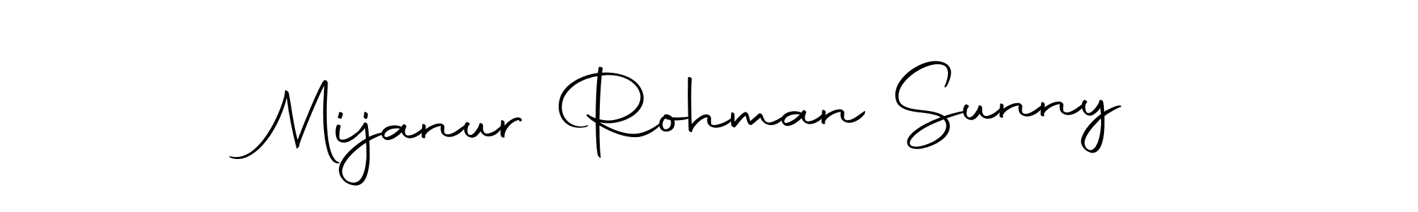 Similarly Autography-DOLnW is the best handwritten signature design. Signature creator online .You can use it as an online autograph creator for name Mijanur Rohman Sunny. Mijanur Rohman Sunny signature style 10 images and pictures png