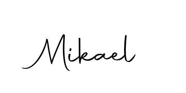 Create a beautiful signature design for name Mikael. With this signature (Autography-DOLnW) fonts, you can make a handwritten signature for free. Mikael signature style 10 images and pictures png