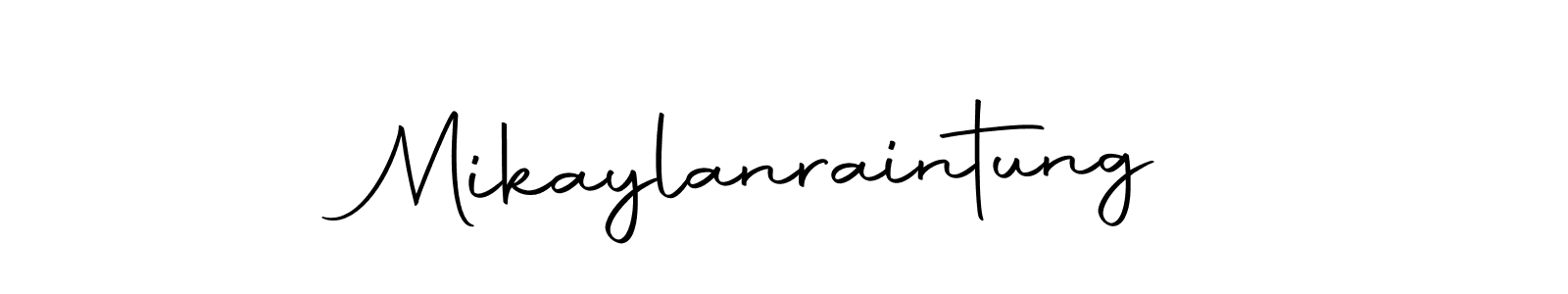 Also we have Mikaylanraintung name is the best signature style. Create professional handwritten signature collection using Autography-DOLnW autograph style. Mikaylanraintung signature style 10 images and pictures png
