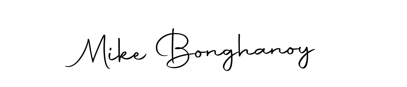 This is the best signature style for the Mike Bonghanoy name. Also you like these signature font (Autography-DOLnW). Mix name signature. Mike Bonghanoy signature style 10 images and pictures png