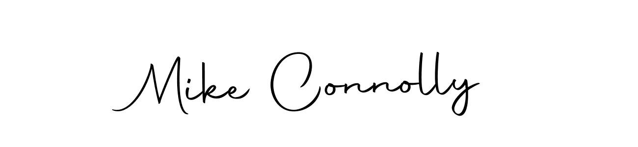 Create a beautiful signature design for name Mike Connolly. With this signature (Autography-DOLnW) fonts, you can make a handwritten signature for free. Mike Connolly signature style 10 images and pictures png