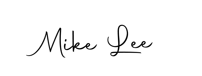It looks lik you need a new signature style for name Mike Lee. Design unique handwritten (Autography-DOLnW) signature with our free signature maker in just a few clicks. Mike Lee signature style 10 images and pictures png