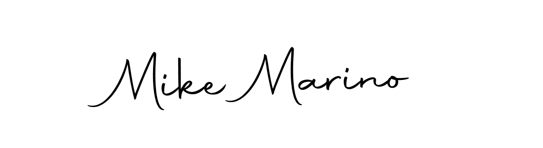 You should practise on your own different ways (Autography-DOLnW) to write your name (Mike Marino) in signature. don't let someone else do it for you. Mike Marino signature style 10 images and pictures png