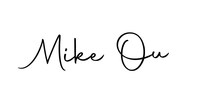 This is the best signature style for the Mike Ou name. Also you like these signature font (Autography-DOLnW). Mix name signature. Mike Ou signature style 10 images and pictures png