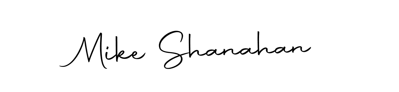 Make a beautiful signature design for name Mike Shanahan. With this signature (Autography-DOLnW) style, you can create a handwritten signature for free. Mike Shanahan signature style 10 images and pictures png