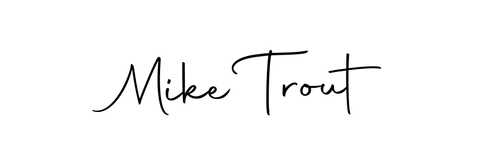 Similarly Autography-DOLnW is the best handwritten signature design. Signature creator online .You can use it as an online autograph creator for name Mike Trout. Mike Trout signature style 10 images and pictures png